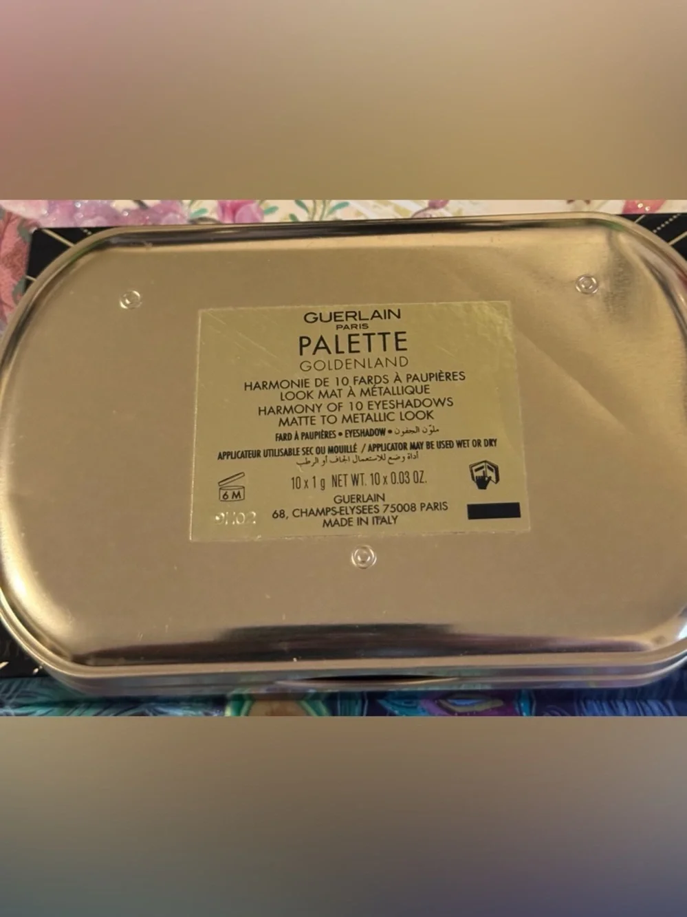 GUERLAIN Goldenland palette